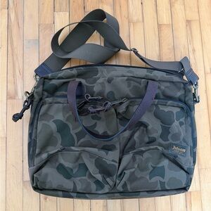Filson Dryden briefcase. Spruce camo